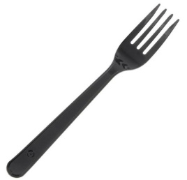 Вилка "ПРЕМИУМ" чёрная (50упх50шт) 180мм (2500шт)