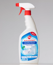 Чистящее средство DEW Sun Expert для ванных комнат 0.6 л триггер-пена