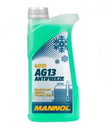 Антифриз MANNOL 4013 Hightec зеленый -40°C G13 (п.кан) 1л