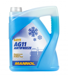 Антифриз MANNOL 4011 Longterm синий -40°C G11 (п.кан) 5л