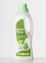 ЭКО кондиционер-смягчитель для белья Green DEW 1 л; биоразлагаемый, гипоаллергенный концентрат