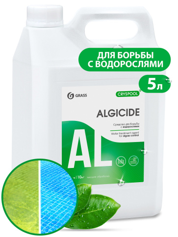 Средство для борьбы с водорослями CRYSPOOL algicide (канистра 5кг) фото 1