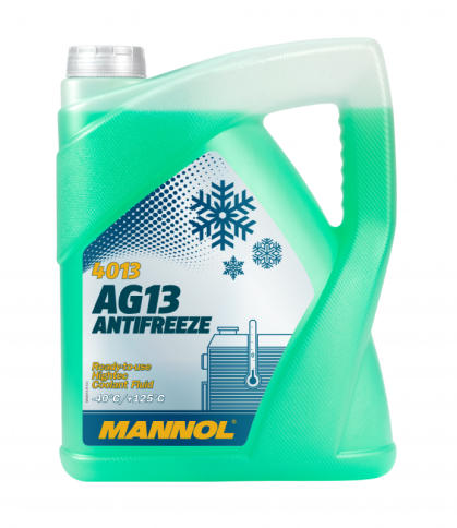 Антифриз MANNOL 4013 Hightec зеленый -40°C G13 (п.кан) 5л фото 3