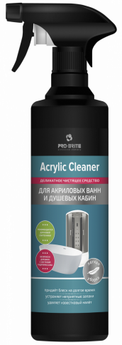 Чистящее средство для акриловых поверхностей Acrylic cleaner. 500 мл фото 1